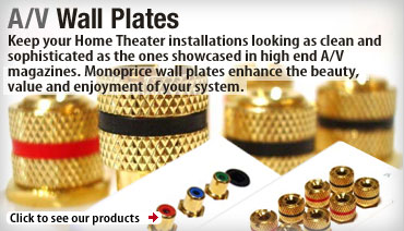 A/V Wall Plates